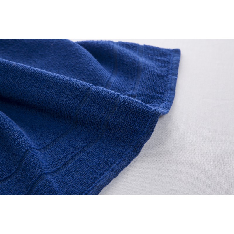 Toalla lisa azul marina 70 x 140 cm
