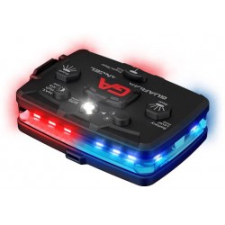 Sistema de iluminación portátil Guardian Ángel GA-ELT-RB, rojo y azul 2