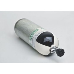 Botella acero 6L 300 BAR, MSA, ref. 10015960 3