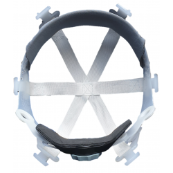 Arnés textil con ruleta para casco CENTURION CONCEPT, ref. S33/35, CENTURION