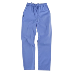 Conjunto unisex de casaca y pantalón color celeste, ref. B9110,  WORKTEAM 2