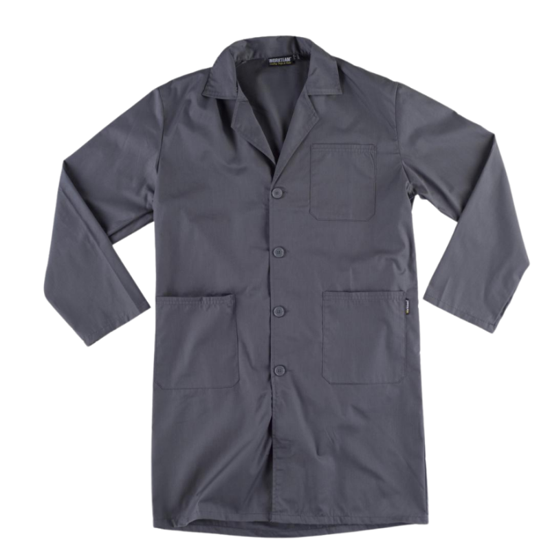 Bata de caballero color gris, ref. B7100, WORKTEAM