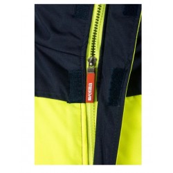 Cazadora alta visibilidad 161 amarillo flúor azul marino VELILLA 4