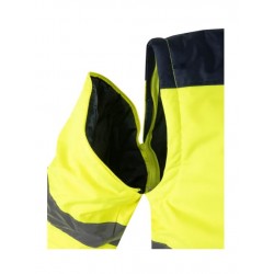 Cazadora alta visibilidad 161 amarillo flúor azul marino VELILLA 7