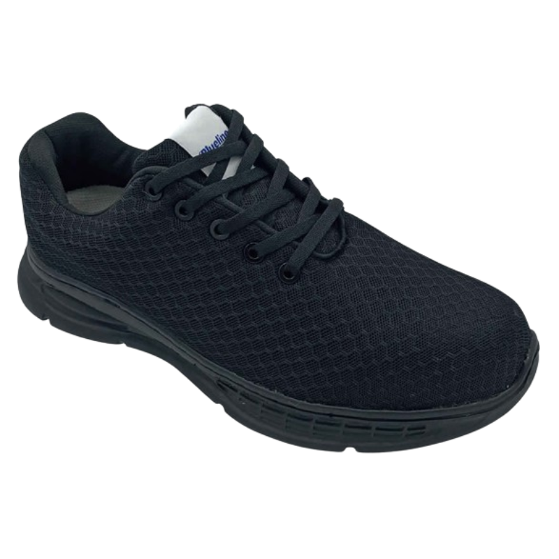 Zapato de seguridad XFLY NEGRO O1 FO SRC, BLUE RIBE