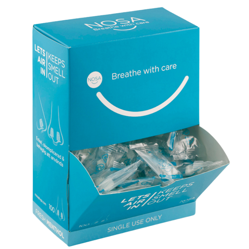 Protector nasal NOSA para bloquear malos olores