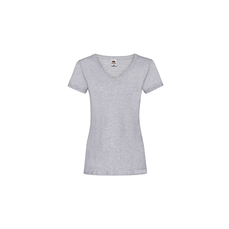 Camiseta manga corta MUJER color gris 61398