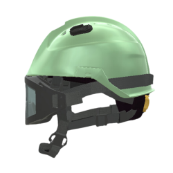 Casco EOM fotoluminiscente con gafas banda elástica, SICOR 2