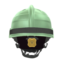 Casco EOM fotoluminiscente con gafas banda elástica, SICOR 3