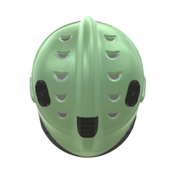 Casco EOM fotoluminiscente con gafas banda elástica, SICOR 4