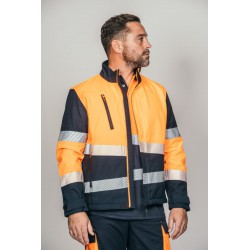 Polar Softshell alta visibilidad HOMBRE KINGSMANN STARLIGHT mangas...