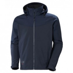 Chaqueta azul marino, OXFORD HOODED SOFTSHELL 74290_590, Helly Hansen