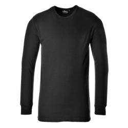 Camiseta color negra, ref. B123, PORTWEST