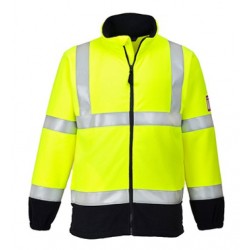 Polar FR31 multirriesgo alta visibilidad amarillo flúor, ignífugo y...