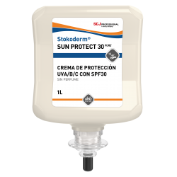 Crema de protección solar uso profesional SPF 30, 1L