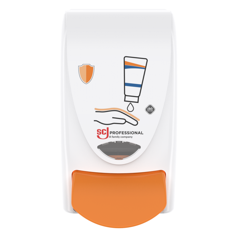 Dispensador para crema solar de uso profesional