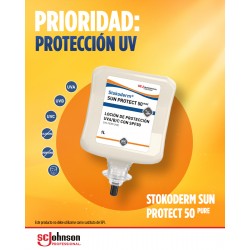 Dispensador para crema solar de uso profesional 3