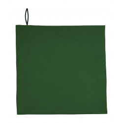 Toalla verde botella de microfibra, ref. 01209, SOLS