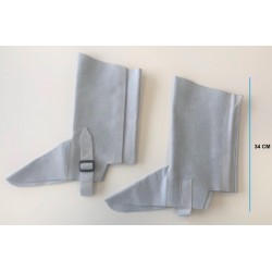 Par de polainas de serraje Soldador LPE 554  34 cm