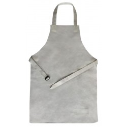 Mandil o delantal laboral de soldador serraje 556 gris 60 X 90 Cm