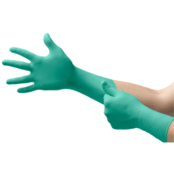 Par de guantes desechable estéril para sala de limpia ref. Dermashield...