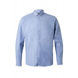 Camisa Oxford Stretch Manga Larga para Hombre | Velilla 405004S