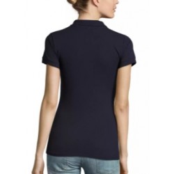 Polo Manga Corta Azul Marino MUJER 11347 1