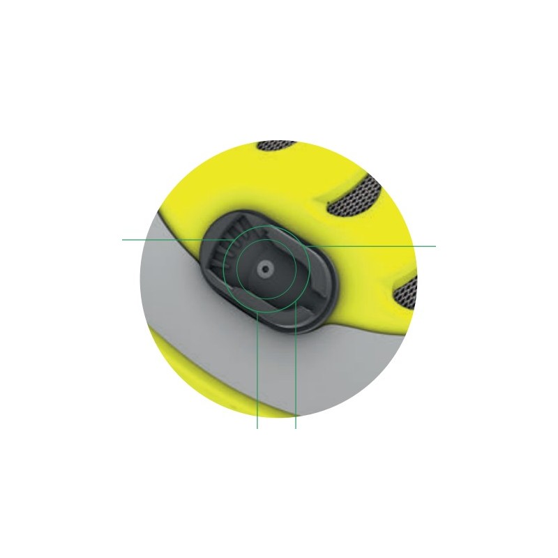 Soporte linterna 1B casco EOM, SICOR