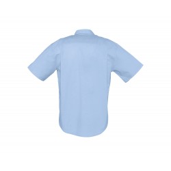 Camisa hombre manga corta azul cielo, ref. 16010, SOL´S 2
