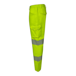 Pantalón stretch cinta segmentada AMARILLO FLÚOR, ref: 303009S, Velilla 6