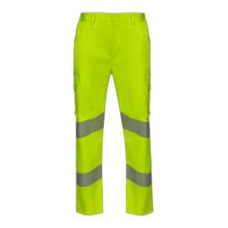 Pantalón stretch cinta segmentada AMARILLO FLÚOR, ref: 303009S, Velilla