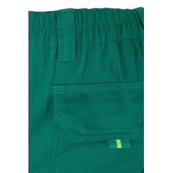 Pantalón 100% algodón multibolsillos Verde/Amarillo flúor, 303007, Velilla 3