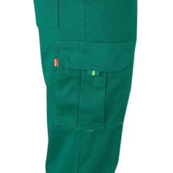 Pantalón 100% algodón multibolsillos Verde/Amarillo flúor, 303007, Velilla 7