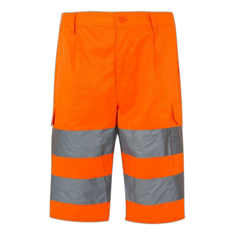 Bermudas multibolsillos color naranja flúor, ref. 303005, Velilla