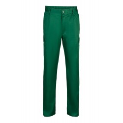 Pantalón multibolsillos color verde bosque, ref: 345, Velilla