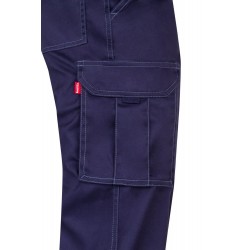 Pantalón stretch multibolsillos azul marino, ref. 103002S_61, Velilla 3