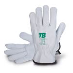 Guante piel flor gris mecánico y térmico, 160IBSZ, Tomás Bodero