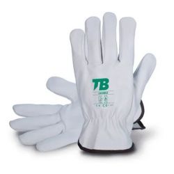 Guante piel flor gris mecánico y térmico, 160IBSZ, Tomás Bodero