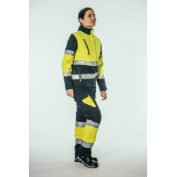 Pantalón ACOLCHADO alta visibilidad MUJER KINGSMANN STARLIGHT, Azul Marino... 9