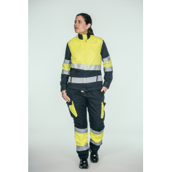 Pantalón ACOLCHADO alta visibilidad MUJER KINGSMANN STARLIGHT, Azul Marino... 11