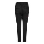 Pantalón stretch multibolsillos mujer negro