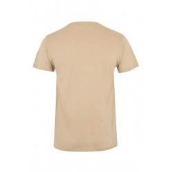 Camiseta unisex manga corta color Beige