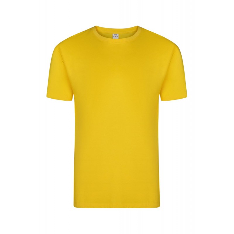 Camiseta unisex manga corta color Amarillo