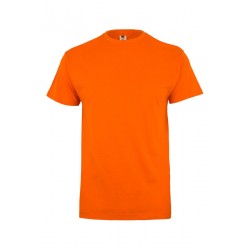Camiseta unisex manga corta color Naranja