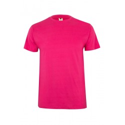 Camiseta unisex manga corta color Fucsia