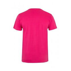 Camiseta unisex manga corta color Fucsia