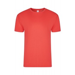 Camiseta unisex manga corta color Coral