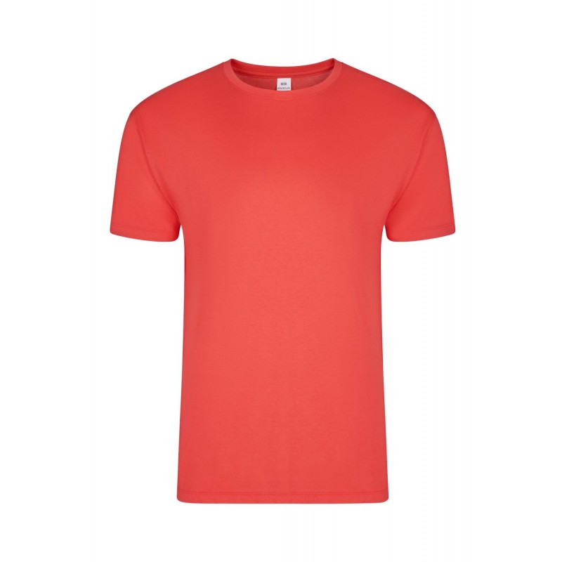 Camiseta unisex manga corta color Coral