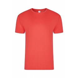 Camiseta unisex manga corta color Coral