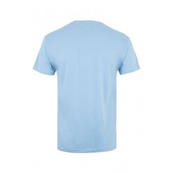 Camiseta unisex manga corta color Celeste